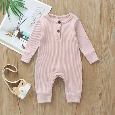 Autumn Cotton Romper Jumpsuit for Newborns & Infants