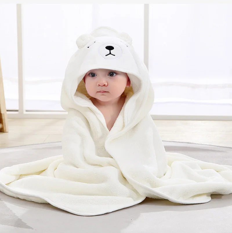 Animal Hooded Bath Towel for Newborns & Toddlers