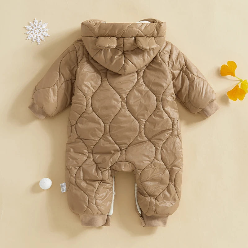 Toddler All in One Winter Romper Suit