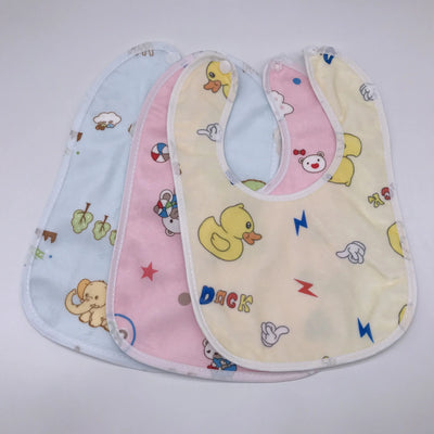 Cotton Waterproof Baby Bibs for Feeding – Newborns & Toddlers