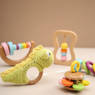 Baby Accessories Photography Props, Bath Set, Rattle & Milestone Cards