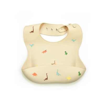 Baby Silicone Waterproof Bibs – Adjustable Feeding Cloth