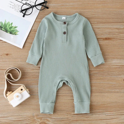 Autumn Cotton Romper Jumpsuit for Newborns & Infants