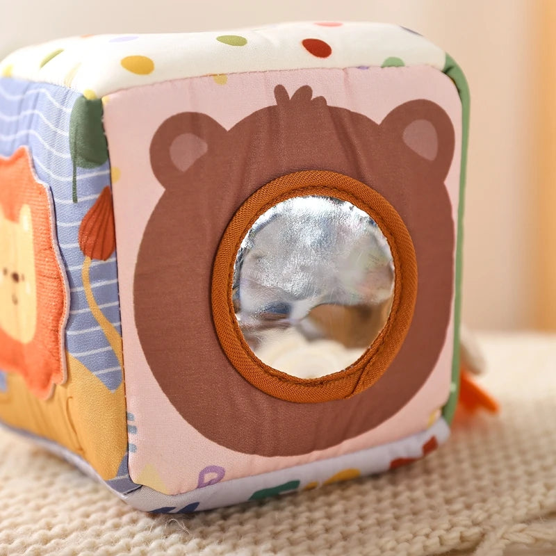 Montessori Magic Cotton Animal Tissue Box  Educational Sensory Toy