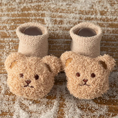 Teddy Slipper Socks