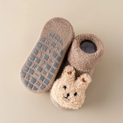 Teddy Slipper Socks