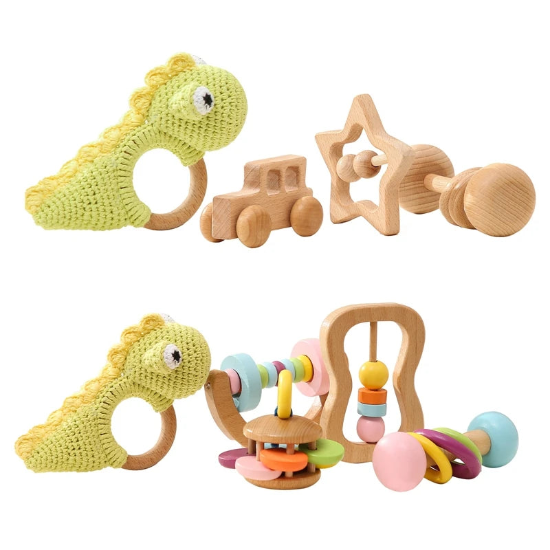 Baby Accessories Photography Props, Bath Set, Rattle & Milestone Cards