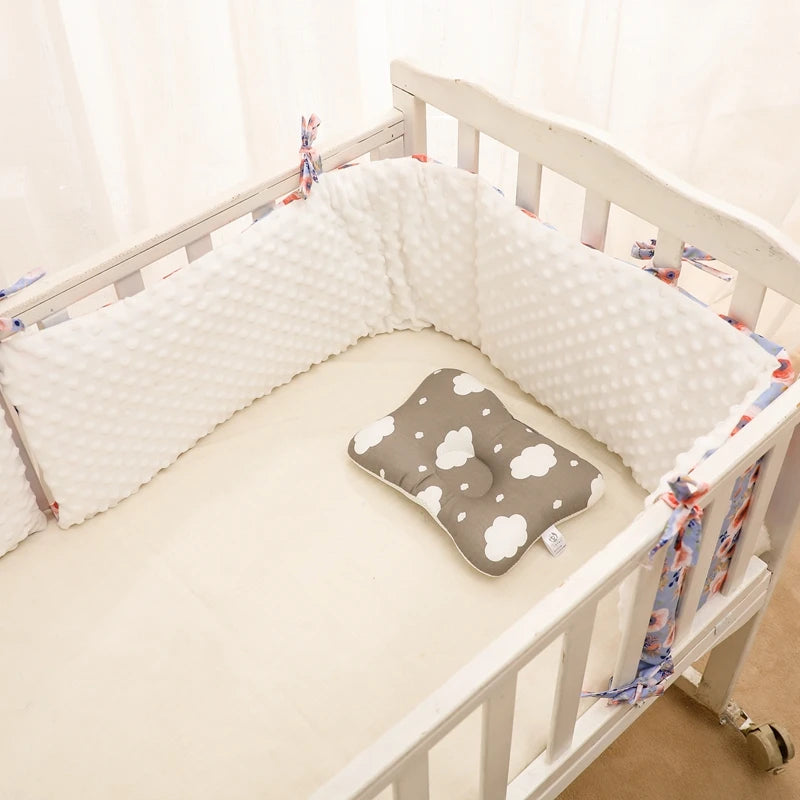 Baby Bed Flower Crib Protector Cushion