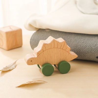 Baby Wooden Dinosaur Blocks Montessori Educational Toys for Kids