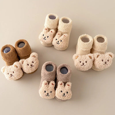 Teddy Slipper Socks