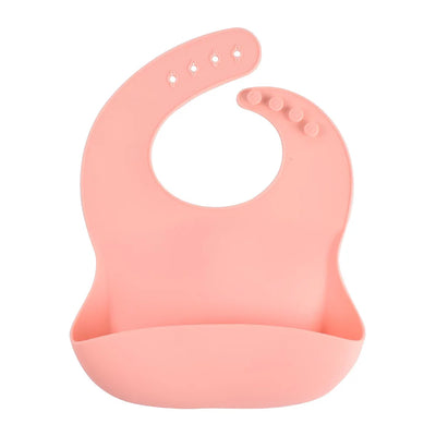 Waterproof Silicone Bibs for Kids – Newborn & Toddler Feeding